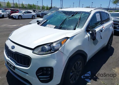 2018 Kia Sportage Ex из США, поврежденный, VIN KNDPN3AC1J7468130